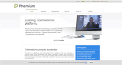 Desktop Screenshot of phemium.com