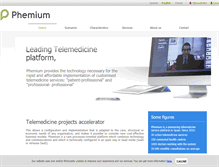 Tablet Screenshot of phemium.com